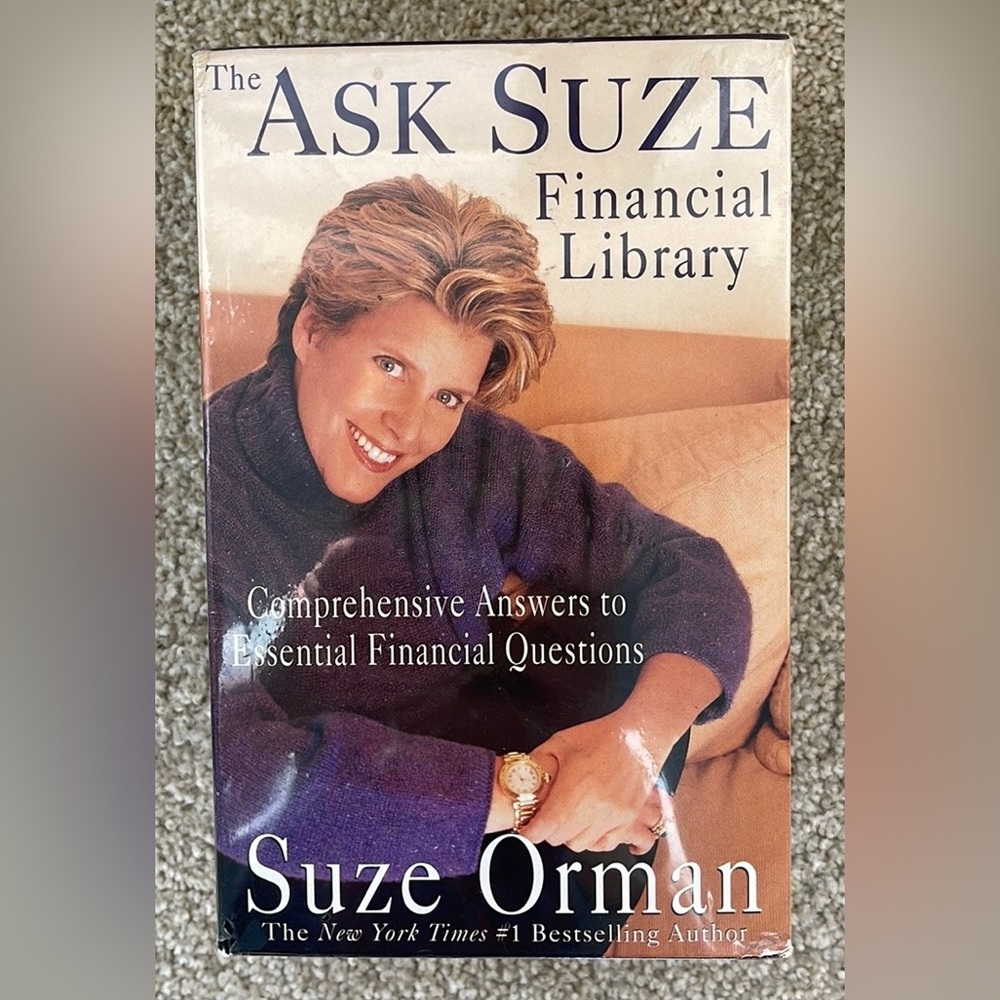 NIP The ASK SUZE Financial Library Set of 9 Books by Suze Orman NYT BESTSLLER!